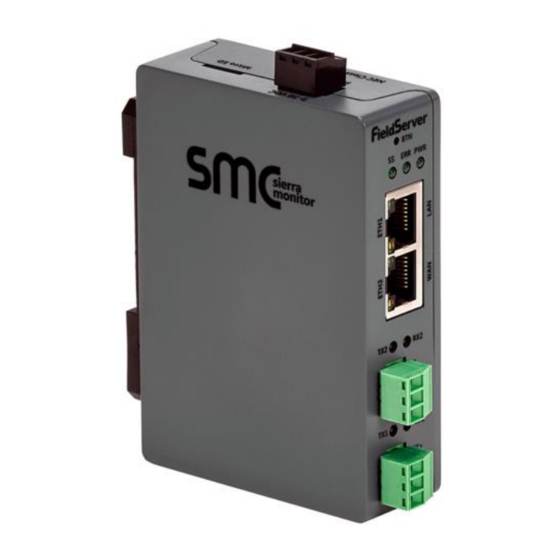 MSA QuickServer FS-QS-3X10-F Startup Manual