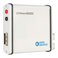 Gopel Electronic G Patch 6222 Manual