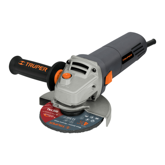 Truper ESMA-4-1/2N3 Manual