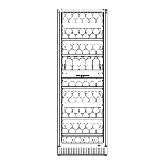 User Manuals: Norcool CAVE 170 DZ Wine cellar appliance