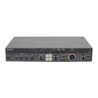 Sony XV-C700 Operating Instructions Manual