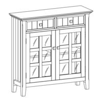 SIMPLIHOME WyndenHall Brooklyn + Max AXCACA47-DBU Manual