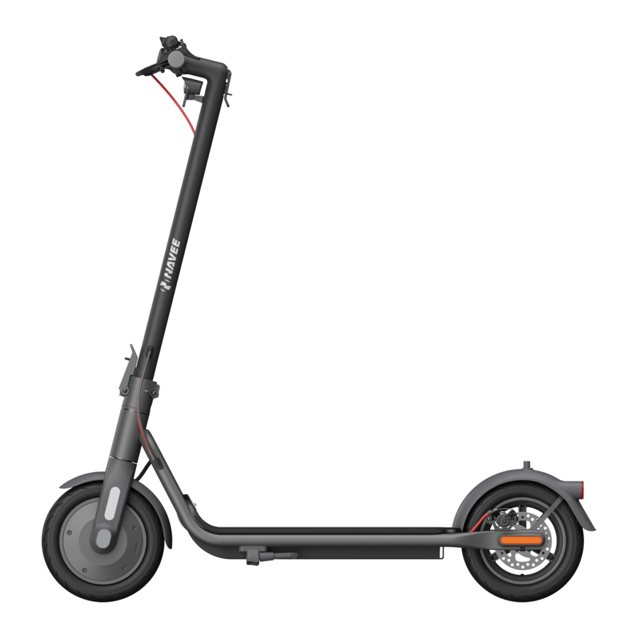NAVEE V40 Pro Manual