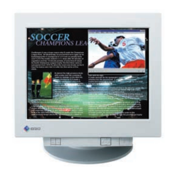 Eizo  FlexScan T 765  T765 T765 Specifications