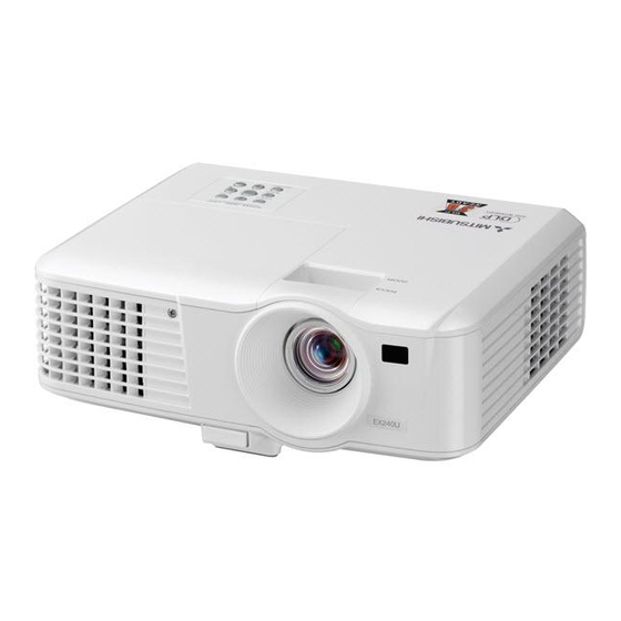 Mitsubishi Electric DLP EX321U User Manual