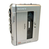 Sony TCM-450DV Service Manual