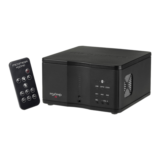 Micromega MyAMP User Manual