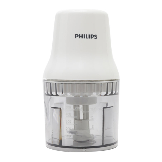 Philips HR1393 User Manual