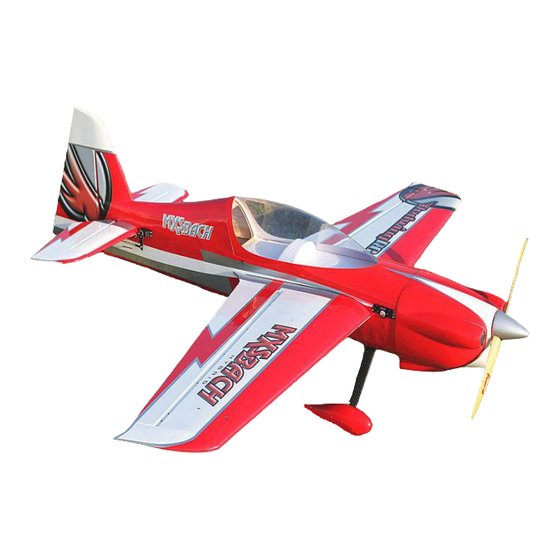 RedWing RC 30cc MXS-Bach - Red - FUSION CONCEPT Instruction Manual