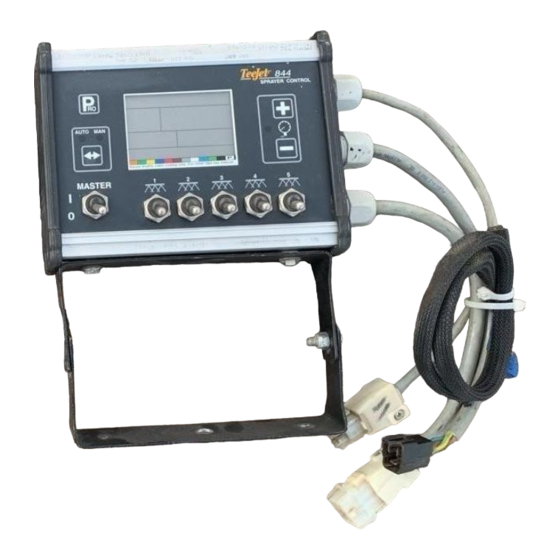 TeeJet 844 Operation Manuals