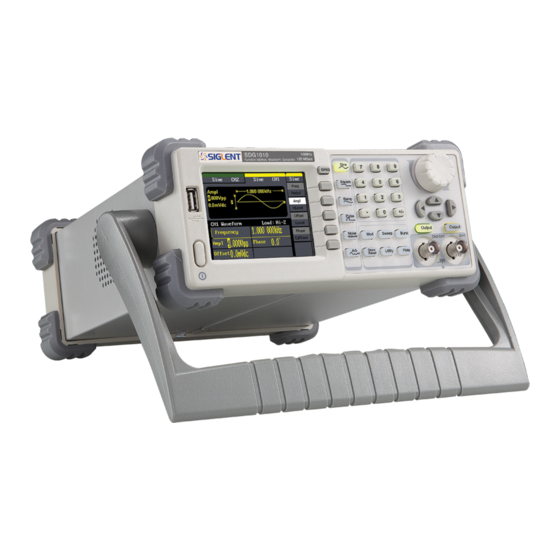 SIGLENT SDG Series Remote Control Manual