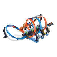 Mattel Hot Wheels Corkscrew Crash Instructions Manual