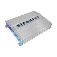 Mb Quart HIFONICS ZG-1200.10 Quick Start Installation Manual