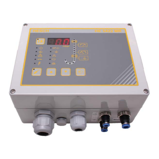 User Manuals: HESCH HE 5422 MR Pressure Regulator