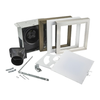 Broan NuTone AER110LTK Installation And Use & Care Instructions