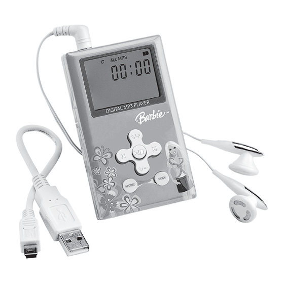 LEXIBOOK Barbie DMP60BB User Manual