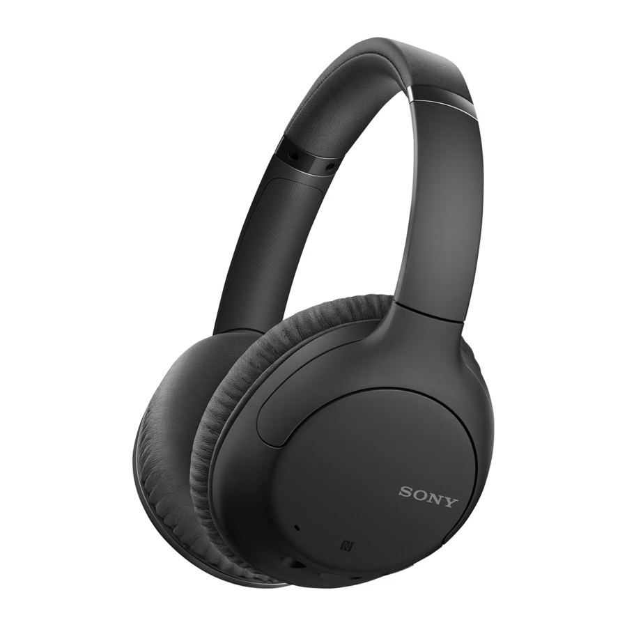 Sony WH-CH710N Manual