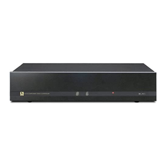 Elan V883 Installation Manual