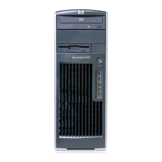 Intel Xw6200 - Workstation - 2 GB RAM User Manual