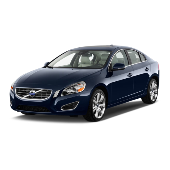 Volvo V 60 Owner's Manual