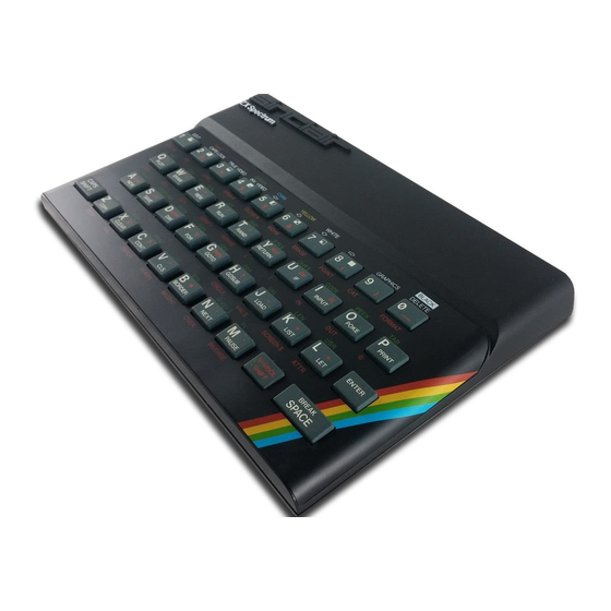 Sinclair Recreated ZX Spectrum User Manual