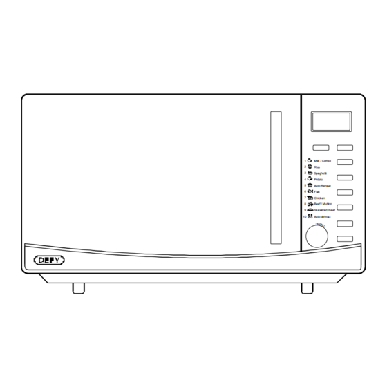 Defy DMO 343 Owner's Manual