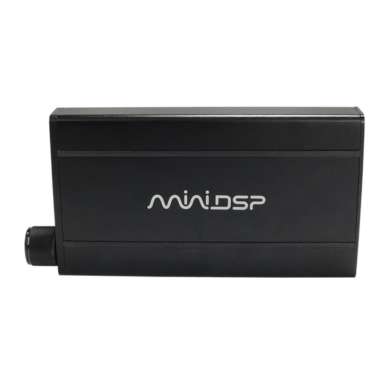 miniDSP HA-DSP User Manual