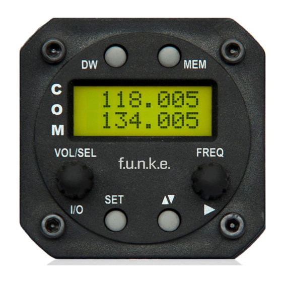 Funke ATR833S Operation And Installation