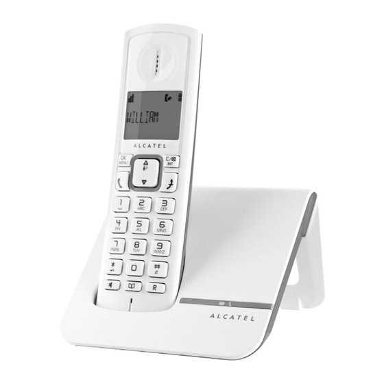 Alcatel Versatis F230 Startup Manual
