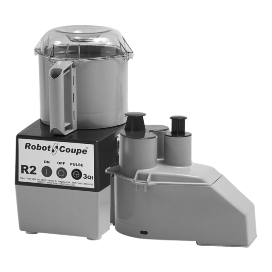 Robot Coupe R 2 N Ultra Manual