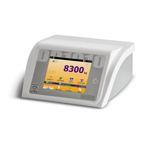Bilanciai DD1010 Use, Maintenance And Installation Manual