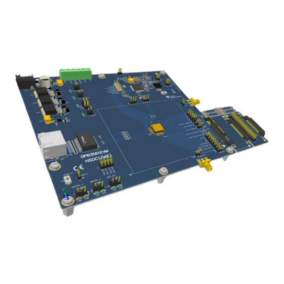 Texas Instruments DP83561EVM User Manual