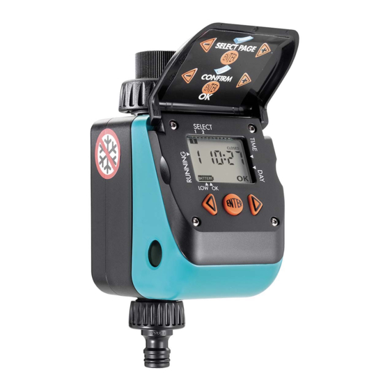 User Manuals: claber AQUAUNO VIDEO-2 Water Timer
