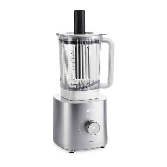 Zwilling ENFINIGY POWER BLENDER PRO Operating Instructions Manual