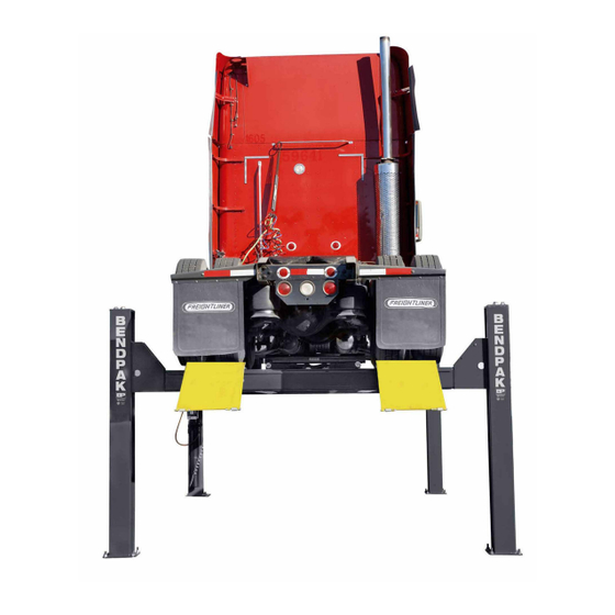 BendPak HDS-27X Service Manual