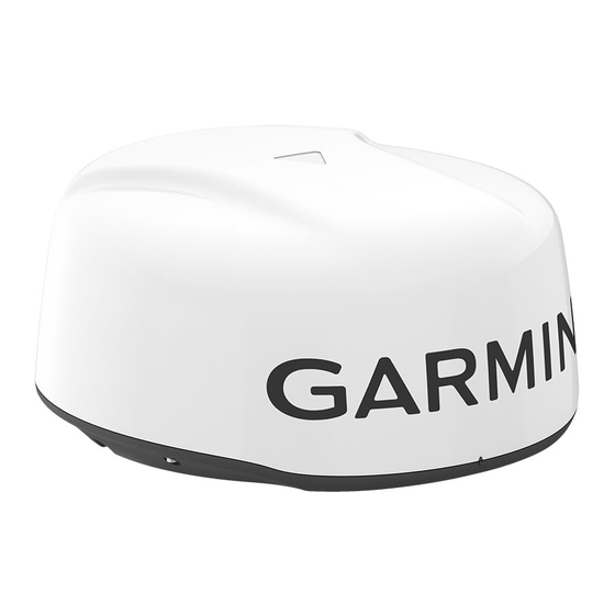 Garmin GMR 18 HD3 Installation Instructions Manual
