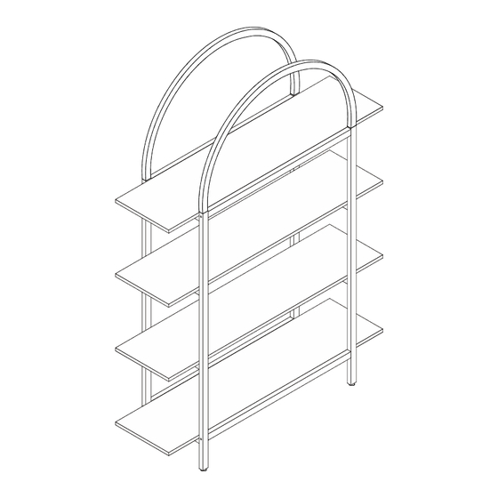 Mocka Alfie Arched Shelves Manual