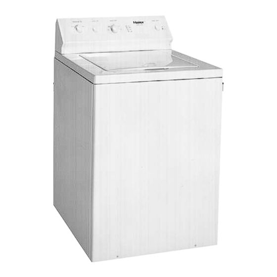 Haier XQB100-96 User Manual