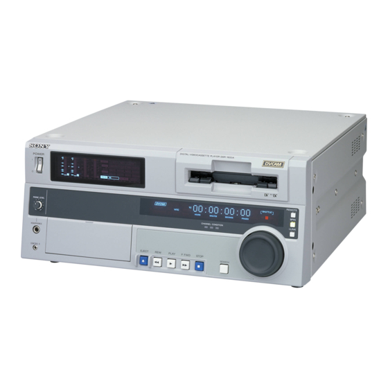 Sony DSR-1800 Brochure & Specs