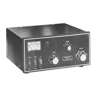 AMERITRON AL-84 Instruction Manual