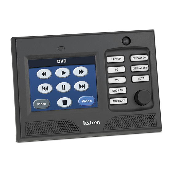 Extron electronics TLP 350MV Setup Manual