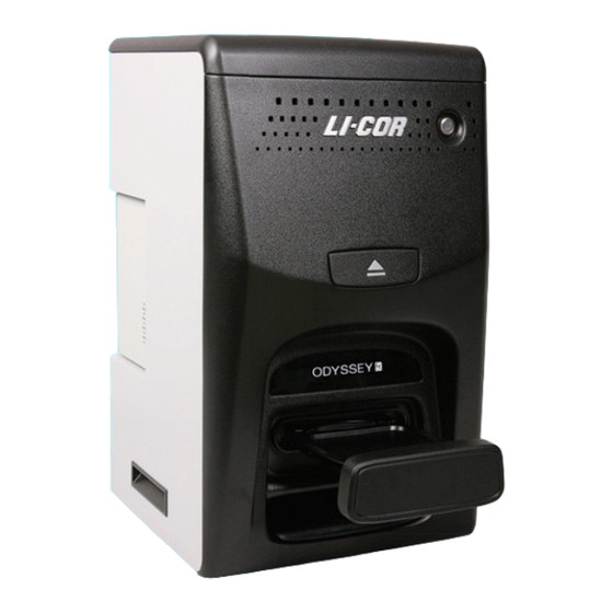 LI-COR Odyssey FC Operator's Manual