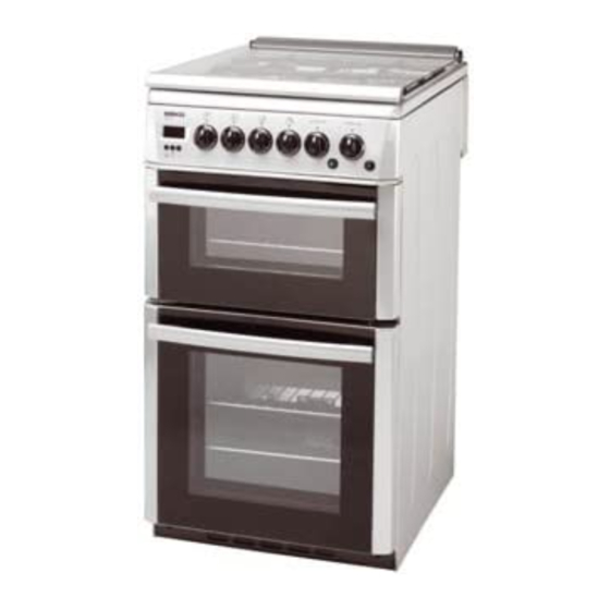 Beko DVG595 Installation & Operating Instructions And Cooking Guidance