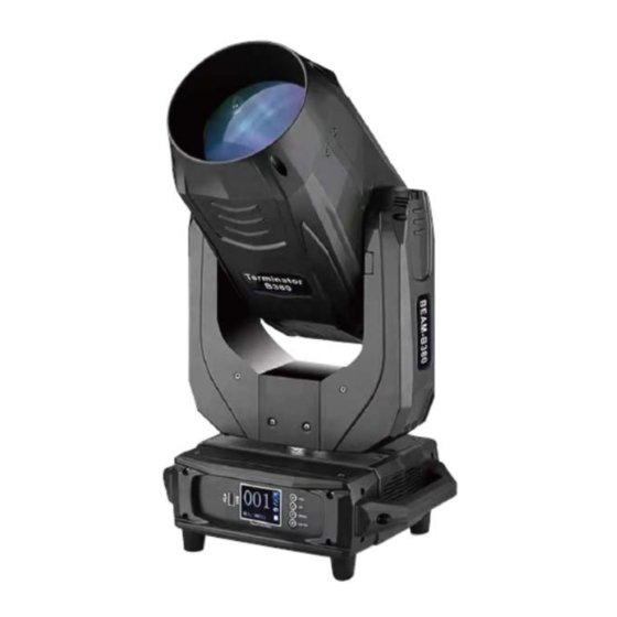MJ LED LIGHTNING MJ-B380 Manuals