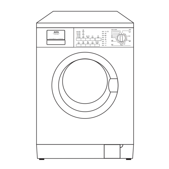 AEG Electrolux LAVAMAT TURBO 14820 Instruction Booklet