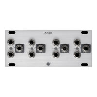 Plum Audio ARBA Quick Start Manual