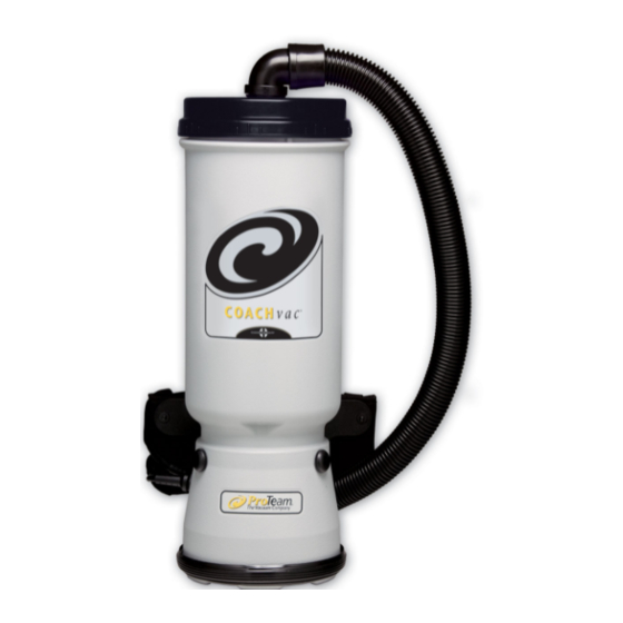 Pro-Team Super CoachVac Supplementary Manual