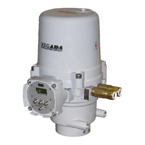 Regada Rematic UMR 1PA-Ex Installation, Service And Maintenance Instructions