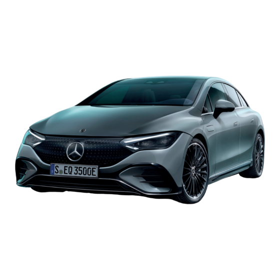 Mercedes-Benz EQE 2022 Owner's Manual