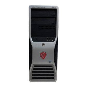 Dell Precision T3500 Setup & Features Manual